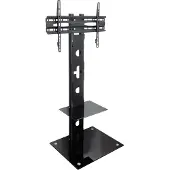 My Wall vloerstandaard met plank voor schermen tot 65 inch