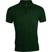 Sols Heren Prime Pique Poloshirt met korte mouwen (Fles groen)