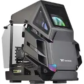 Thermaltake AH T200 Micro-tower PC-behuizing Zwart Zijvenster