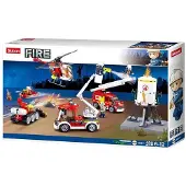 Sluban Rapid Fire Intervention Team 490 Pieces Zilver Kinderen