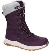 Hi-tec Sophia Nylon Dames Italiaanse Prune/sepia Roze Winter Enkellaarzen