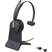 Yealink BH70 Mono Teams inkl. La On Ear headset Bluetooth Mono Zwart Ruisonderdrukking (microfoon) Microsoft Teams knop Telefoon