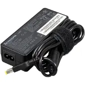 Lenovo 65W 2pin Binnen 65W Zwart netvoeding & inverter