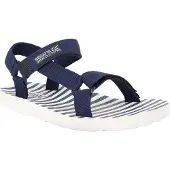 Regatta - Sandalen voor dames, model "Lady Vendeavour", met strepen, artikelnummer RG11693 (maat 40 EU), kleur marineblauw