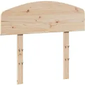 vidaXL Hoofdbord 90 cm massief grenenhout
