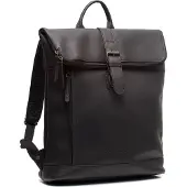 The Chesterfield Brand Larsson Dagrugzak Leer 40 cm Laptop compartiment zwart