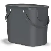 Rotho Albula afvalscheiders - BPA vrij - 25L - zwart