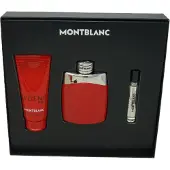 Mont Blanc Legend Red - Eau de Parfum 100ml + Travel Spray 7.5ml + Shower Gel 100ml