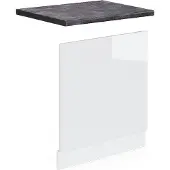 Vicco R-Line Frontpaneel – 60 cm, WB Antraciet Wit Hoogglans