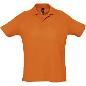 Sols Heren Zomer II Pique Poloshirt met korte mouwen (Oranje)