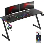 Huzaro - Hero 4.8 RGB - Gaming Bureau - Zwart