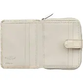Golden Head Leer portemonnee Cayenne RFID Protect Minibörse mit Riegel 1006 Creme crème