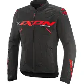 Ixon Ionix Zwart Rood Textiele Motorjas Maat L