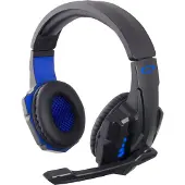 Esperanza EGH450 Hoofdtelefoon Hoofdband Bla (Bedraad), Gaming headset, Blauw, Zwart