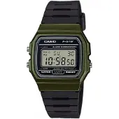 Casio Unisex VINTAGE Horloge in Zwart en Groen (Ø 35 mm)