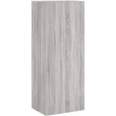 vidaXL Tv-wandmeubel 40,5x30x102 cm bewerkt hout grijs sonoma