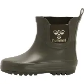 Hummel Regenlaarzen donkergroen / wit