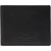 Fossil Portemonnee Gregg Bifold Black Zwart