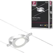 Paulmann Wire Systems 12V-kabelsysteem lamp 4.5 W LED Chroom (mat), Chroom