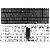 T-ProTek DUITS - Zwart toetsenbord, compatibel met HP G60, G60T