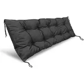 AIO Factory Tuinkussen 120x40 cm waterdicht voor palletbank zwart