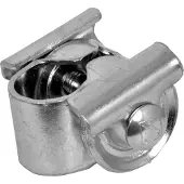 Selle Royal 5036872, fietzadels, uniseks, zilver, effen, 4,6 cm, Italië