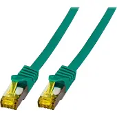 EFB Elektronik MK7001.1GR RJ45 Patchkabel S/FTP,Cat.6A,LSZH,Cat.7 Rohk.,1m,grün