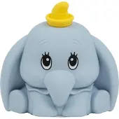 Paladone Disney Dumbo SquishyGlo siliconen nachtlampje – officieel gelicentieerde zachte, oplaadbare olifantenlamp met automatische uitschakeltimer voor slaapkamers & huis –