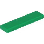 LEGO 50 stuks 2431 tegels/platen 1x4, basispaneel, groen