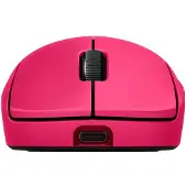 Logitech G Pro 2 Draadloze muis 32000 DPI Magenta 910-007309