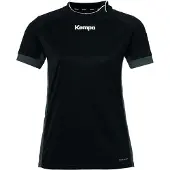Kempa Prime Short Sleeve T-shirt Zwart L Vrouw