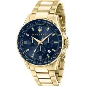 Maserati Analoog horloge goud