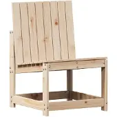 vidaXL Tuinstoel 50,5x55x77 cm massief grenenhout