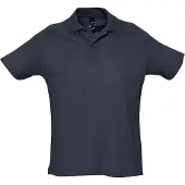 Sols Heren Zomer II Pique Poloshirt met korte mouwen (Marine)