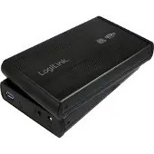 Logilink Externe Behuizing - - UA0107 - Aluminium - USB 3.0 - 3,5 inch