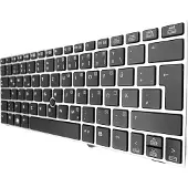 T-ProTek Toetsenbord + trackpoint, compatibel met HP EliteBook 2170p-B6Q15EA, 2170p-C7A51UT