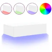 vidaXL Tv-meubel met LED-verlichting 60x35x15,5 cm wit