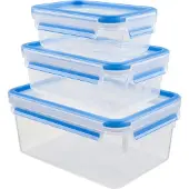Tefal MasterSeal Fresh K3028912 Vershouddoos - Set van 3 - 100% Lekvrij - Vershoudbakjes - Geschikt voor Mealprep