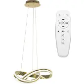 Toolight Moderne Led Plafondlamp Pilot App818-cp Gold
