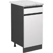Vicco R-Line Keukenonderkast – 40 cm WB Marmer Wit
