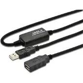 Digitus USB Verlengkabel 10.00 m Zwart