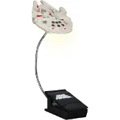 Paladone Star Wars Millennium Falcon Clip On Book Light – Officieel Gelicentieerde Disney Leeslamp, 3 Lichtmodi-