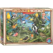 Eurographics Garden Birds - Joahn Francis Puzzel (1000 stukjes)