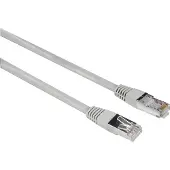 Hama 00200918, 10 meter, Cat5e, F/UTP (FTP), RJ-45, RJ-45, grijs