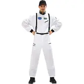 Widmann Astronaut Jumpsuit Heer Wit - Maat XXL