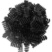 LEGO 7x4x6 stadsbestrating, zwart - 30134, NIEUW! Aantal: 10x