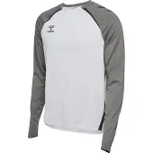 Hummel Sportsweatshirt 'Lead 2.0' grijs / zwart / wit