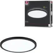 Paulmann Atria Shine 71012 LED-plafondlamp 16 W Neutraalwit Zwart