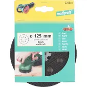 Wolfcraft Steunschijf | Standaard | Ø125mm | Hard | 1 stuk - 2258000