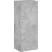 vidaXL Tv-wandmeubel 40,5x30x102 cm bewerkt hout betongrijs